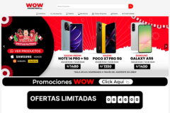 WOW PHONE PERU – E-commerce for Electronics